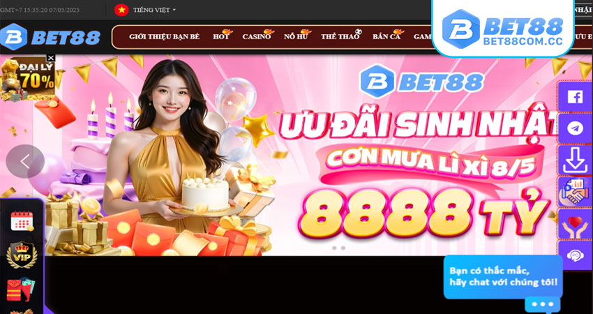 Giới Thiệu Về Bet88 – Nền tảng Uy Tín Hàng Đầu Châu Á